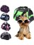 Siyah Set Altında 5kg Taşınabilir Pet Çanta Sevimli Sırt Çantası Açık Seyahat Çanta Taşıma Çantaları Yumuşak Crossbody Çanta Pet Köpek Nefes Örgü Sırt Çantaları (Yurt Dışından) 3