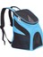 Mavi 30X31X33 Pet Köpek Taşıyıcı Sırt Çantası Pet Açık Kedi Taşıyıcı Sırt Çantası Taşınabilir Fermuar Örgü Sırt Çantası Nefes Köpek Çanta Malzemeleri (Yurt Dışından) 1