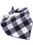 B S Aksesuarları Köpekler Kediler Evcil Hayvan Önlükleri Bandanalar Yavru Kedi Ürünleri Ekose Çizgili Yıkanabilir Yumuşak Nefes Alabilir Üçgen Eşarp Köpek Bandana (Yurt Dışından) 4