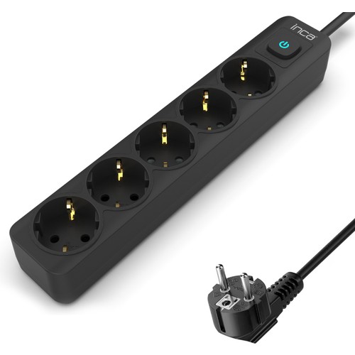 Inca IPW-44SY3 5 Port Akım Korumalı LED Tuşlu Priz 3m