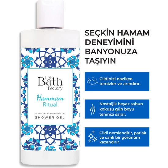 The Bath Factory Hamam Duş Jeli 400 ml