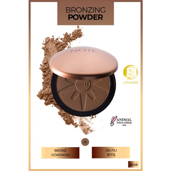 Note Bronzing Powder 20 Bronzlaştırıcı Pudra Fiyatı