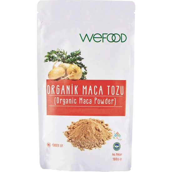 Wefood Organik Maca Tozu 100 gr 8682392174457