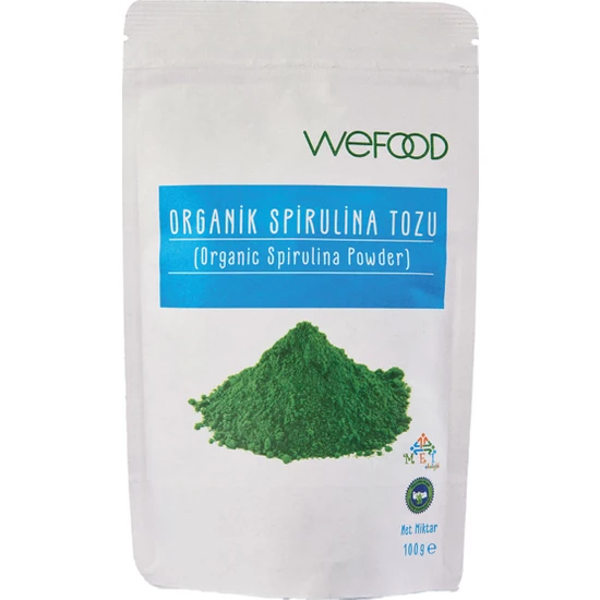 Wefood Organik Spirulina Tozu 100 gr 8681749104406