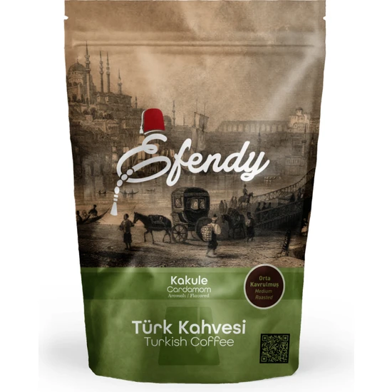 Efendy Geleneksel Kakuleli Türk Kahvesi 100 gr x 3 Adet