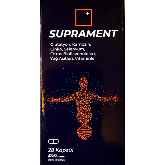 Suprament - Glutatyon, Karnozin, Çinko, Selenyum, Vitamin C, D, E Içeren, Multivitamin Super Supple