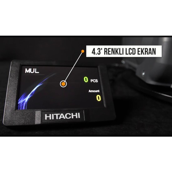 Hitachi IH110 Para Sayma Makinesi Müşteri Ekranı Fiyatı