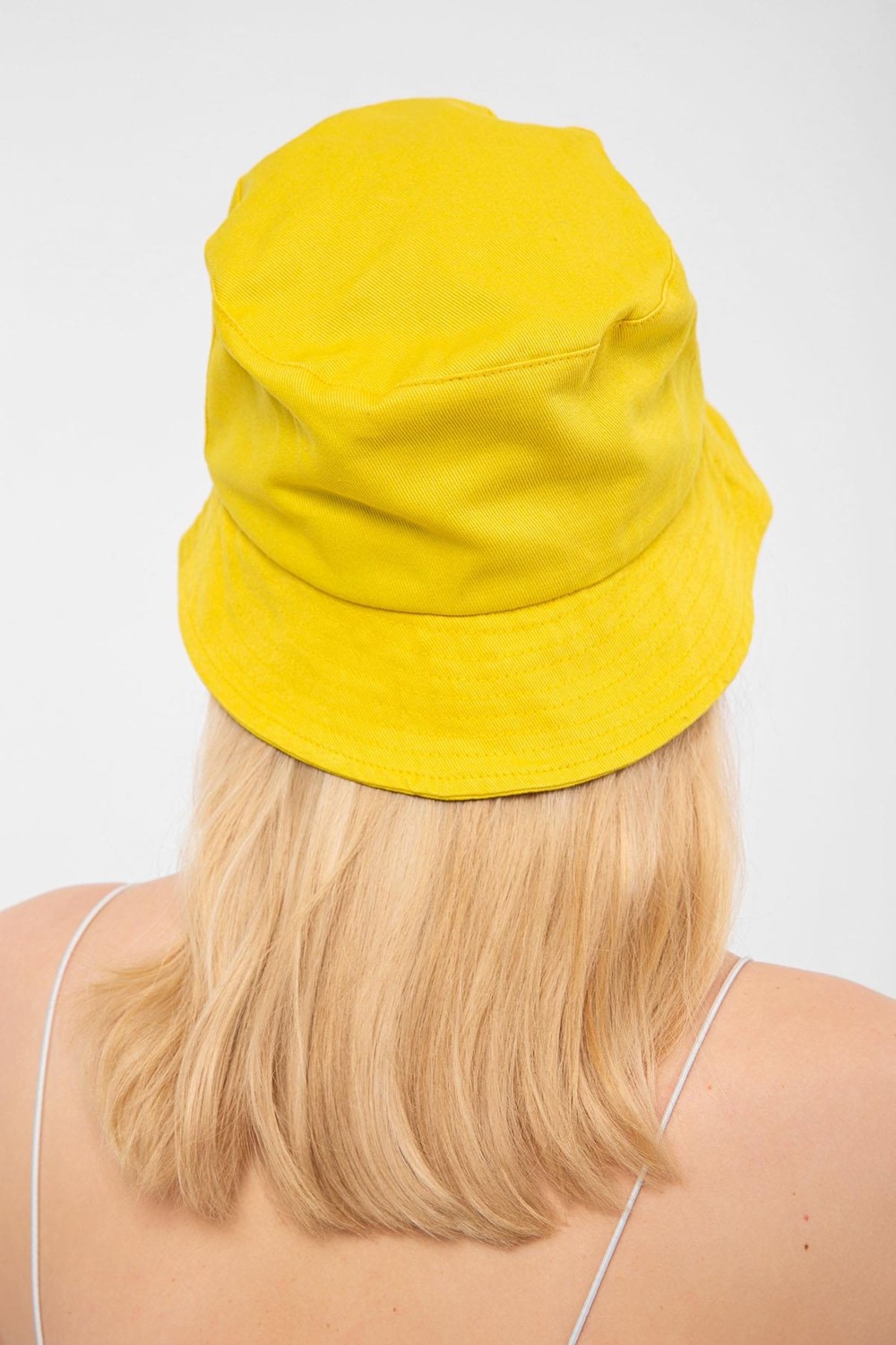 Saria Moda Kadın Bej Bucket Şapka görsel 4