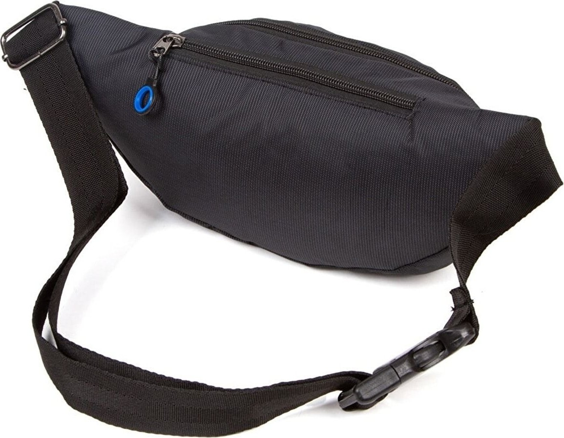 Av A Dos Siyah Unisex Suya Dayanıklı Kulaklık Çıkış Çapraz Askılı Omuz Spor Bel Çanta Günlük Yürüyüş Outdoor görsel 6