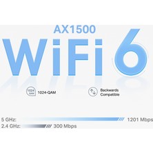 TP-Link Deco X10(3-pack), AX1500 Mbps, 520 m²'ye kadar Kapsama Alanı, 120 Cihaza Kadar Bağlantı, Gigabit Portlu, Mobil Uygulama ile Kolay Kurulum,Yapay Zeka Destekli Wi-Fi 6 Mesh Sistemi