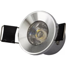 Alles 3200K Gün Işığı 2W Krom Yıldız Spot YL94 0152