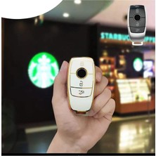 Şenyıldız Aksesuar Mercedes B C E Sınıfı C180 C200 Glc Cla Cle Amg W205 W213 W222 E200 300 Anahtar Koruma Kılıfı