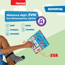 Puedo Habitat Bingo / Eğitici ve Eğlenceli Oyuncak / Hayvanları Öğreten Eşleştirme Oyunu / 32 Parça