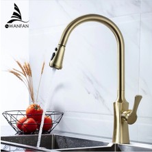 Mutfak Evye Bataryası Fiskiyeli Çift Akış Ayarlı Antik Gold  5 Yıl Güvenceli