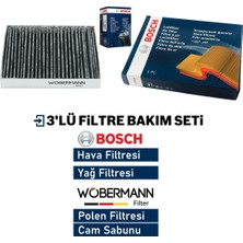 Wöbermann Wöbermann+Bosch Ford Connect 1.5 Tdci Dizel Filtre Bakım Seti 2015-2018 3k
