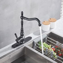 Mutfak Evye Bataryası Siyah+Alt Tabla Yeni Model
