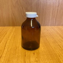 Juniberry 7 Adet Amber Kahverengi Çok Amaçlı Cam Kavanoz Oda Kokusu Şişesi Küçük Vazo Kapaklı 7 x 50 ml