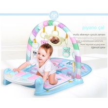 Love Home Spor Rafı Bebek 0-1 Yaş Pedal Oyuncak Bebek Müzik Pedal Piyano Emekleme Oyun Pedi Spor Rafı (Yurt Dışından)