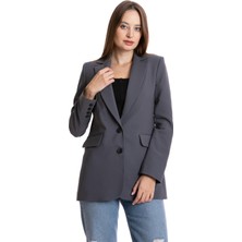 One8 Çift Düğmeli Yırtmaçlı Blazer Ceket