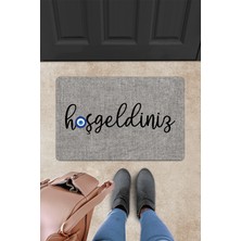 Evaşk Kapı Önü Paspası Vinil Kaymaz Tabanlı