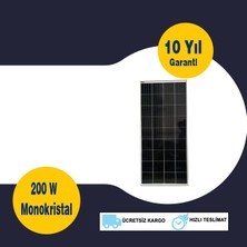 Gesper Monokristal Güneş Paneli 200 W