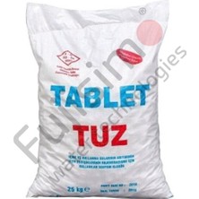 Fujisimo Kireç Önleyici Su Arıtma Tuzu Sodyum Klorür Tablet Tuz 25 kg