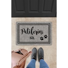 Evaşk Kapı Önü Paspası Vinil Kaymaz Tabanlı