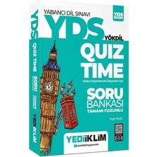 Yediiklim Yayınları YDSYÖKDİL Quiz Time Tamamı Çözümlü Soru Bankası