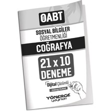 2023 Öabt Sosyal Bilgiler Öğretmenliği Coğrafya 21X10 Deneme Çözümlü Yönerge Yayınları