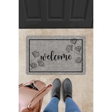 Evaşk Kapı Önü Paspası Vinil Kaymaz Tabanlı