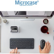 Microcase Yuvarlak Tuşlu Türkçe Q Bluetooth Kablosuz Klavye Android Ios Windows Uyumlu - AL3048