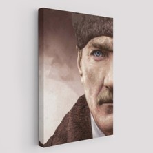 Doğal Tercih Mustafa Kemal Atatürk Dekoratif Duvar Tablosu -6166