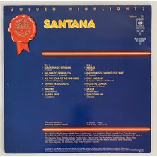 Santana Golden Highlights Volume 24 Plak (1975 Hollanda Baskı)