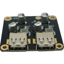 Area Iki Kanallı Hızlı Şarj Modülü 12V 24V Qc3.0 Hızlı Şarj Modülü Tek USB Cep Telefonu Şarj Kartı