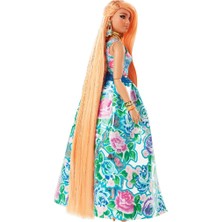 HHN14 Barbie Extra Fancy - Çiçekli Kostümlü Bebek