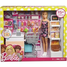 FRP01 Barbie Süpermarkette Oyun Seti