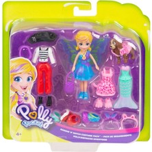 GDM15 Polly Pocket ve Hayvan Dostu Kostüm Giyiyor Oyun Seti / +4 Yaş