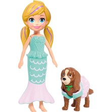 GDM15 Polly Pocket ve Hayvan Dostu Kostüm Giyiyor Oyun Seti / +4 Yaş