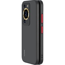 Microcase Huawei P60 Pro / P60 London Serisi Darbeye Dayanıklı Kılıf - Siyah AL3415