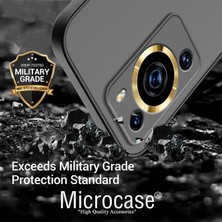 Microcase Huawei P60 Pro / P60 London Serisi Darbeye Dayanıklı Kılıf - Siyah AL3415