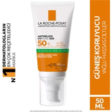 La Roche Posay La Roche-Posay Anthelios Uvmune Oil Control Spf 50+ Yağlı Ciltler Için Yüz Güneş Kremi