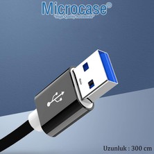 Microcase Yüksek Hızlı USB 3.0 Uzatma Kablosu - 300 cm AL4104