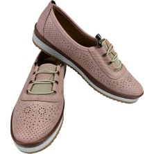 SİA ÇANTA AYZEN COMFORTLİNE ORTAPEDİK KAYDIRMAZ TABAN NEFES ALAN AYAKLAR LASTİK BAĞCIKLI KADIN AYAKKABI