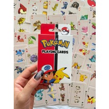 Pokemon İskambil Poker Kartı