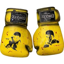 Conquer Mıke Tyson & Muhammed Ali Custom Deri Boks Eldiveni MAMTS00