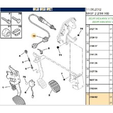 Cavo 6001655 Debrıyaj Telı (Peugeot: Partner / Cıtroen: Berlıngo) Xud9 (6001655-2150R2)