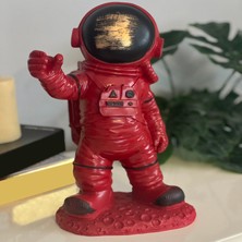 Poyamum Astronot Aksesuar, Figür, Obje (Kırmızı)