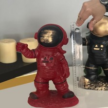 Poyamum Astronot Aksesuar, Figür, Obje (Kırmızı)