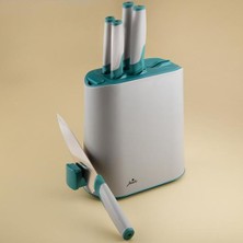 Jumbo Smart Green Standlı 5'li Bıçak Seti