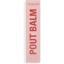 Revolution Lip Pout Balm Dudak Balm Bare Shine